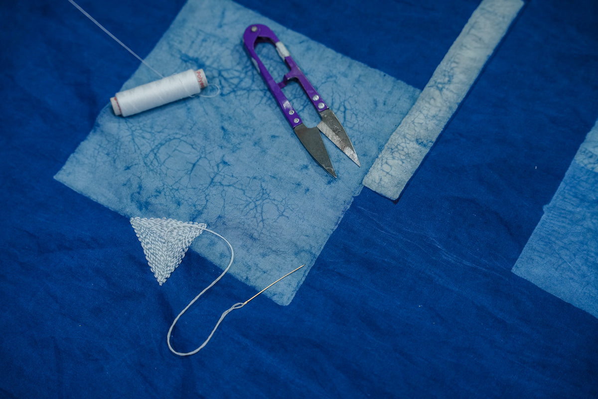 Indigo Study: Single Piece (B)