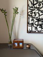 Teakwood Memory Box: Collage