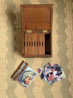 Teakwood Memory Box: Collage