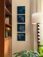 Indigo Study: Set of 4 (C)