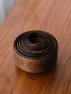Wooden Nesting Bowls - Set of 9