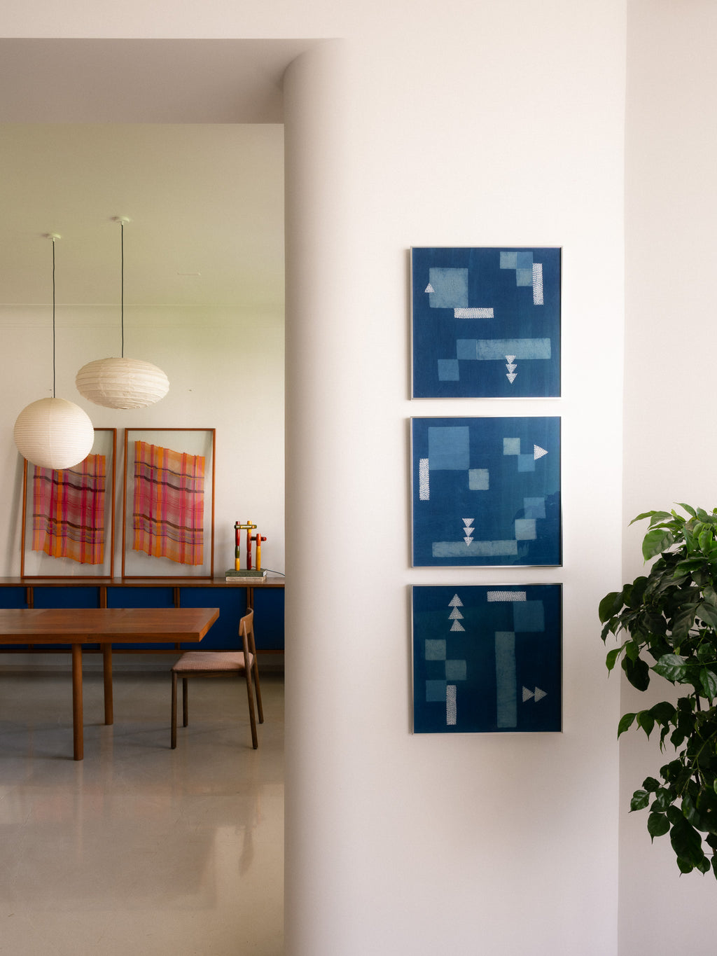 Indigo Study: Single Piece (B)