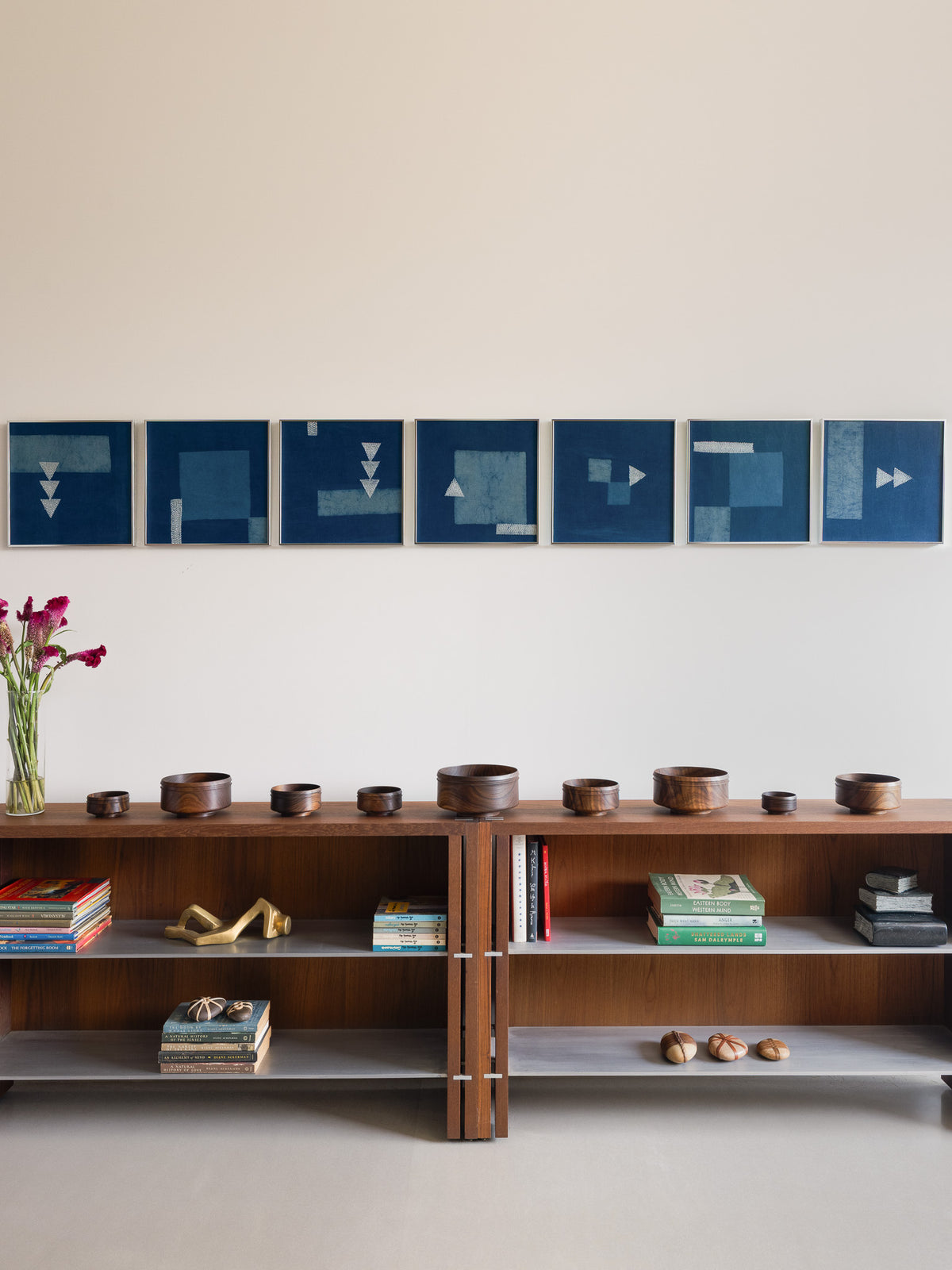 Indigo Study: Set of 4 (A)