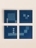 Indigo Study: Set of 4 (B)