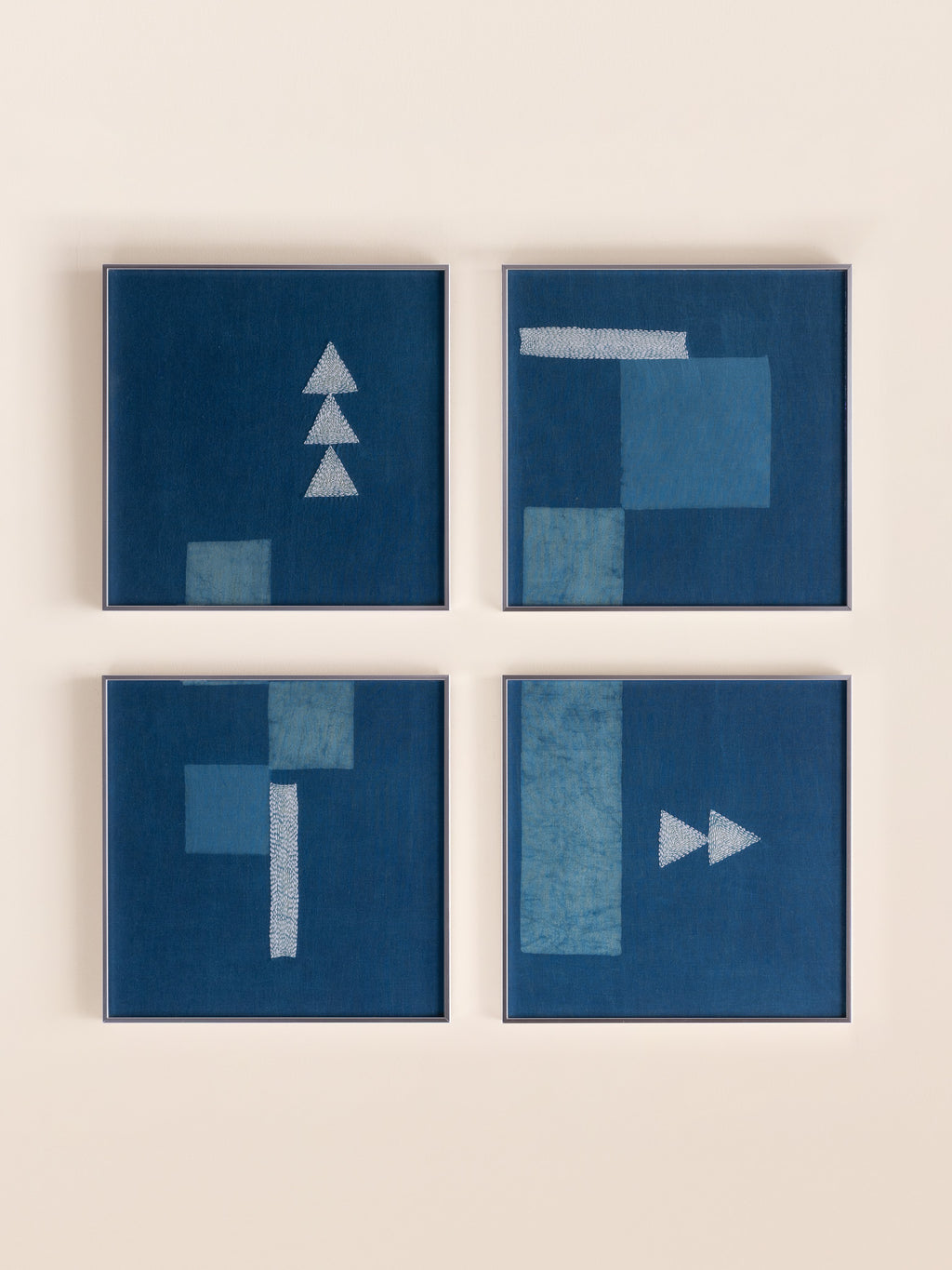 Indigo Study: Set of 4 (C)