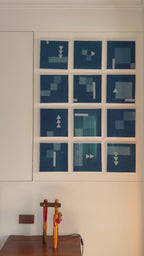 Indigo Study: Set of 4 (B)